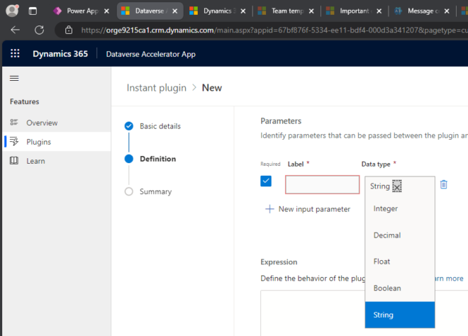 Criando um plugins instantâneos low-code com Microsoft Dataverse ...